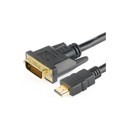 FixPremium - HDMI / DVI Kábel (1m), fekete