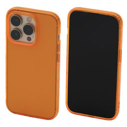 FixPremium - Tok Clear - iPhone 14 Pro, narancs
