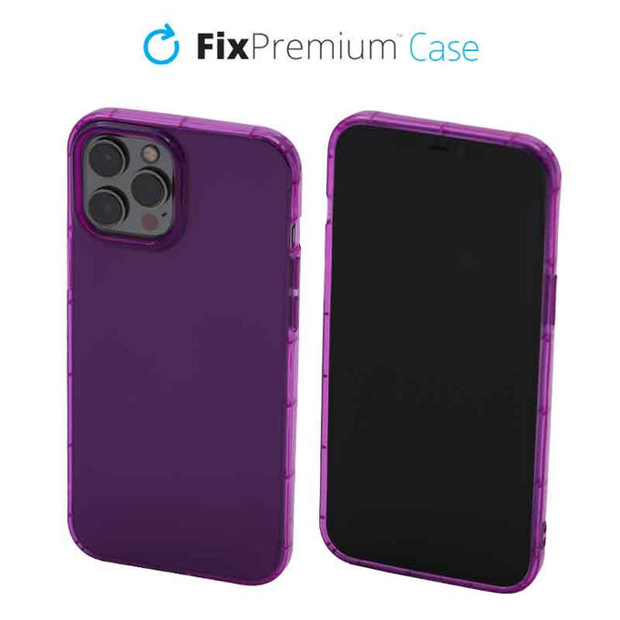FixPremium - Tok Clear - iPhone 12 Pro Max, lila