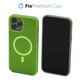 FixPremium - Tok Clear a MagSafe-el - iPhone 12 Pro Max, neon green