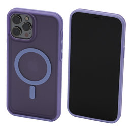 FixPremium - Tok Clear a MagSafe-el - iPhone 12 Pro Max, lila
