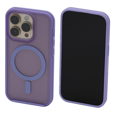 FixPremium - Tok Clear a MagSafe-el - iPhone 14 Pro, lila