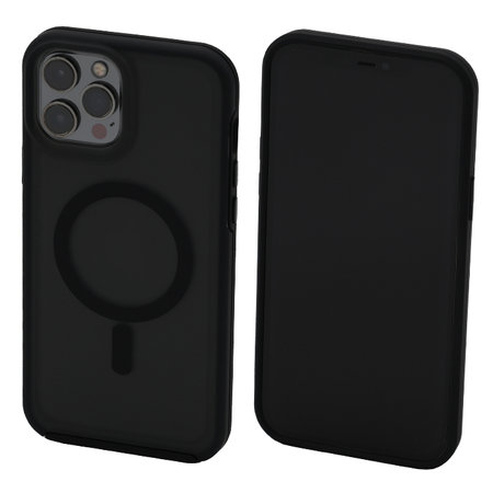 FixPremium - Tok Clear a MagSafe-el - iPhone 12 Pro Max, frost black