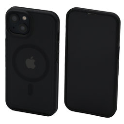 FixPremium - Tok Clear a MagSafe-el - iPhone 14, frost black