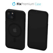 FixPremium - Tok Clear a MagSafe-el - iPhone 14, frost black