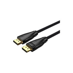 Vention - DisplayPort / DisplayPort Kábel, DisplayPort 1.4 (1.5m), fekete