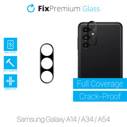 FixPremium Glass - Edzett üveg és hátsó kamera - Samsung Galaxy A14, A34 és A54