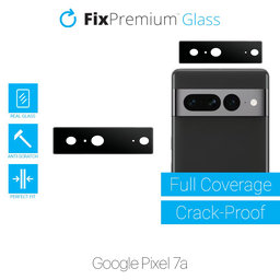 FixPremium Glass - Edzett üveg és hátsó kamera - Google Pixel 7a