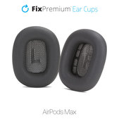 Csere fülpárnák Apple AirPods Max fejhallgatóhoz (Fabric), space gray