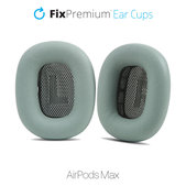 Csere fülpárnák Apple AirPods Max fejhallgatóhoz (Fabric), zöld