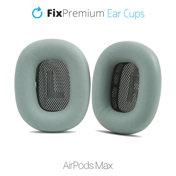 Csere fülpárnák Apple AirPods Max fejhallgatóhoz (Fabric), zöld