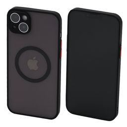 FixPremium - Tok Matte a MagSafe-el - iPhone 14 Plus, fekete