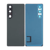 Sony Xperia 1 V - Akkumulátor Fedőlap (Khaki Green)
