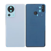 Xiaomi 13 Lite - Akkumulátor Fedőlap + Keret + Hátlapi Kameralencse Üveg (Blue)
