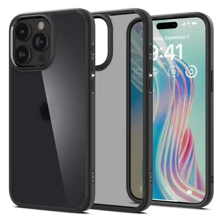 Spigen - Tok Ultra Hybrid - iPhone 15 Pro Max, frost black