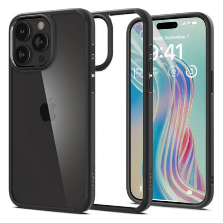 Spigen - Tok Ultra Hybrid - iPhone 15 Pro, matte black