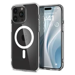 Spigen - Tok Ultra Hybrid á MagSafe-el - iPhone 15 Pro, fehér