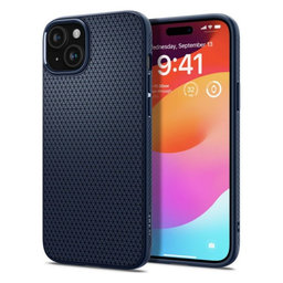 Spigen - Tok Liquid Air - iPhone 15, navy blue