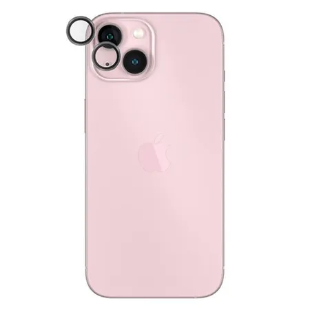 PanzerGlass - Kameralencse Védőburkolat Hoops - iPhone 15 és 15 Plus, átlátszó