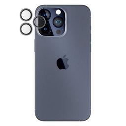 PanzerGlass - Kameralencse Védőburkolat Hoops - iPhone 15 Pro és 15 Pro Max, átlátszó