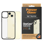 Tok ClearCase D3O iPhone 15 Plus készülékhez, Fekete, PanzerGlass