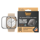Edzett üveg Full Body D3O Apple Watch 9/8/7 45 mm készülékhez, Átlátszó, PanzerGlass