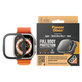 Edzett üveg Full Body D3O Apple Watch Ultra/Ultra 2 készülékhez, Fekete, PanzerGlass