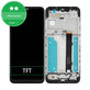 LG K41S - LCD Kijelző + Érintőüveg + Keret (Black) TFT