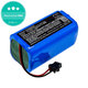 Ecovacs Deebot N79, N79S, Eufy RoboVac-series, Proscenic 850-series - Akkumulátor BFG-WSQ, ICR18650-26J-4S1P, UR18650ZY-4S1P-AAM Li-Ion 14.4V 2600mAh HQ