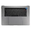 Apple MacBook Pro 15" A1707 (Late 2016 - Mid 2017) - Felső Billentyűzet Keret + Billentyűzet UK + Mikrofon + Trackpad + Hangszórók (Space Gray)