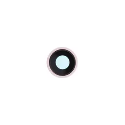 Apple iPhone 15, 15 Plus - Visszapillantó Üveg Kerettel (Pink)