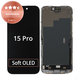 Kijelző iPhone 15 Pro, Érintőüveg kerettel, Refurbished