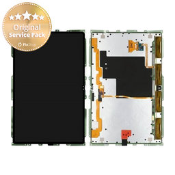 Samsung Galaxy Tab S8 Ultra X900, X906B - LCD Kijelző + Érintőüveg (Graphite) - GH82-27840A Genuine Service Pack