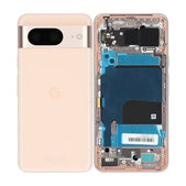 Google Pixel 8 GKWS6 G9BQD - Akkumulátor Fedőlap (Rose) - G949-00565-01 Genuine Service Pack