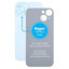 Apple iPhone 15 - Hátsó Ház Üveg Nagyobb Kamera Nyílással (Blue)