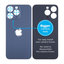 Apple iPhone 15 Pro Max - Hátsó Ház Üveg Nagyobb Kamera Nyílással (Blue Titanium)