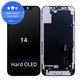 Kijelző Hard OLED iPhone 14, Érintőüveg kerettel, FixPremium