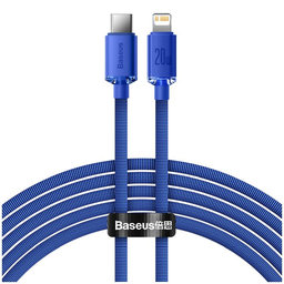 Baseus - Lightning / USB-C Kábel (2m), kék