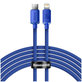Baseus - Lightning / USB-C Kábel (2m), kék