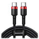 Baseus - USB-C / USB-C Kábel (2m), fekete