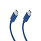 SBS - Kábel USB-C/USB-C, 60W, PD, 1.5m, kék