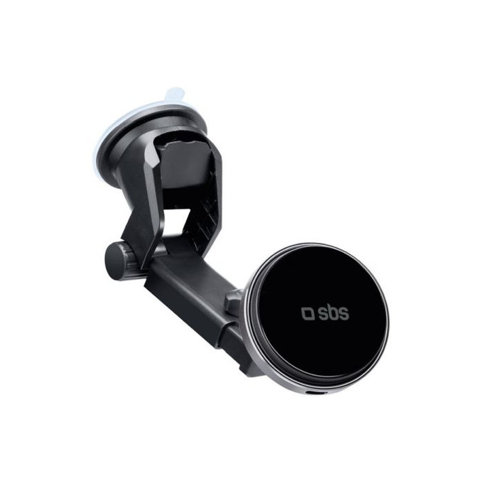 SBS - Autótartó MagCharge, 15W, fekete