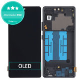 Samsung Galaxy A71 5G A716B - LCD Kijelző + Érintőüveg + Keret OLED