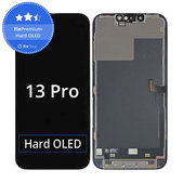 Kijelző Hard OLED iPhone 13 Pro, Érintőüveg kerettel, FixPremium