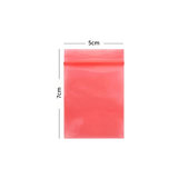 ESD Antisztatikus Cipzáras Táska (Red) - 5x7cm 100db