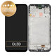 Samsung Galaxy A15 4G, A15 5G A155F, A156B - LCD Kijelző + Érintőüveg + Keret (Black) - GH82-33637A, GH82-33638A Genuine Service Pack