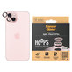 Kameralencse-védő Hoops iPhone 15/15 Plus készülékhez, Rózsaszín, PanzerGlass