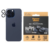 Kameralencse-védő Hoops iPhone 15 Pro/15 Pro Max készülékhez, Blue Titanium, PanzerGlass