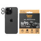 Kameralencse-védő Hoops iPhone 15 Pro/15 Pro Max készülékhez, Black Titanium, PanzerGlass