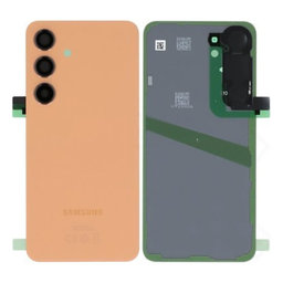 Samsung Galaxy S24 S921B - Akkumulátor Fedőlap (Sandstone Orange) - GH82-33101G Genuine Service Pack